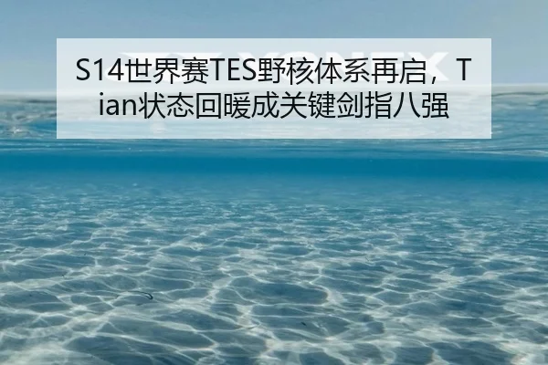 S14世界赛TES野核体系再启，Tian状态回暖成关键剑指八强